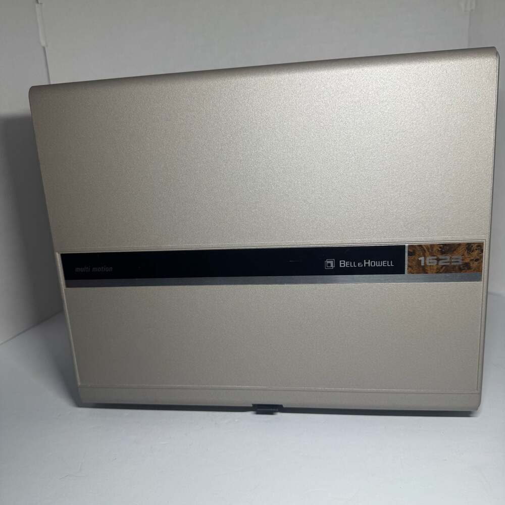 Bell & Howell 1623 Multi Motion Super 8 & 8mm Film Projector with Original Case